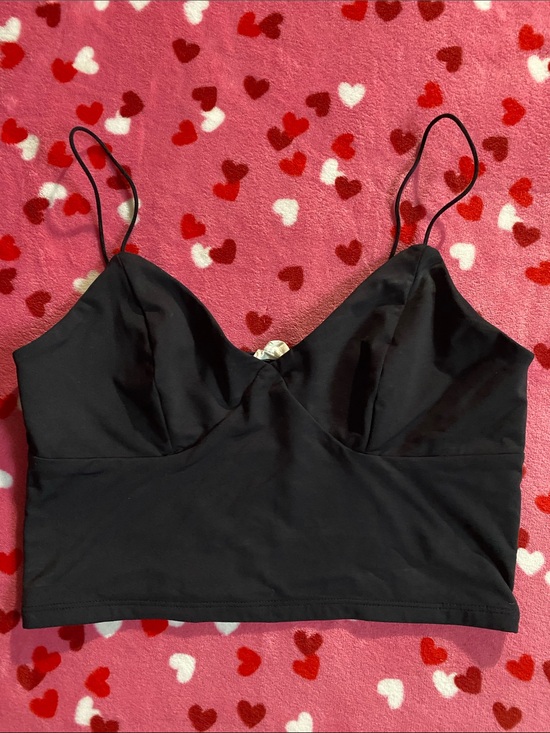 Garage Other - Garage Black Bandeau Bralette with Thin Straps